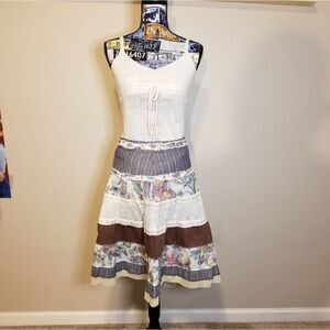 BOHO LAYERED SKIRT VERY CUTE PEACE OF US